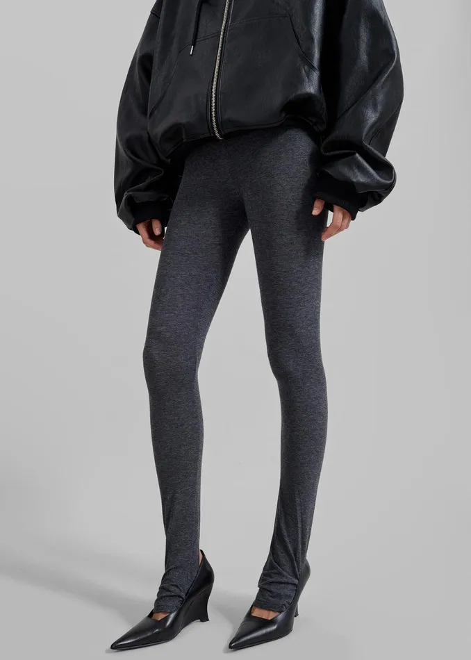 Alondra Leggings 8211 Dark Grey Women The Frankie Shop Clothing