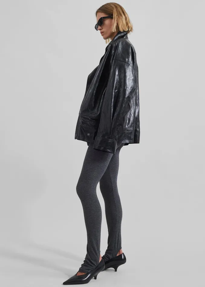Alondra Leggings 8211 Dark Grey Women The Frankie Shop Clothing