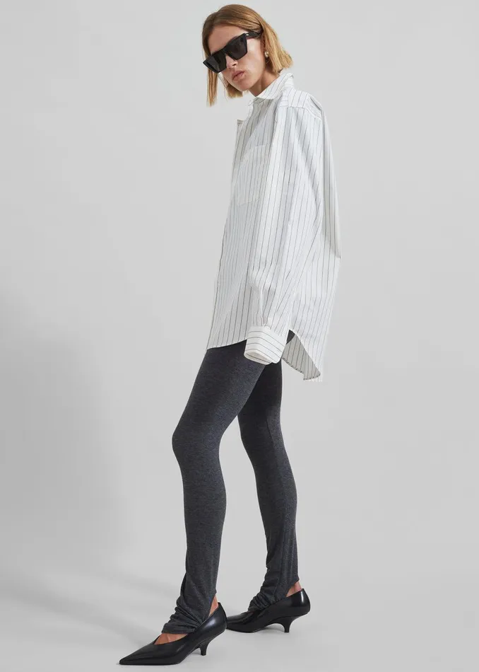 Alondra Leggings 8211 Dark Grey Women The Frankie Shop Clothing
