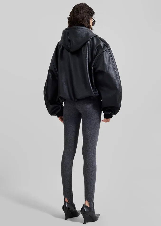 Alondra Leggings 8211 Dark Grey Women The Frankie Shop Clothing