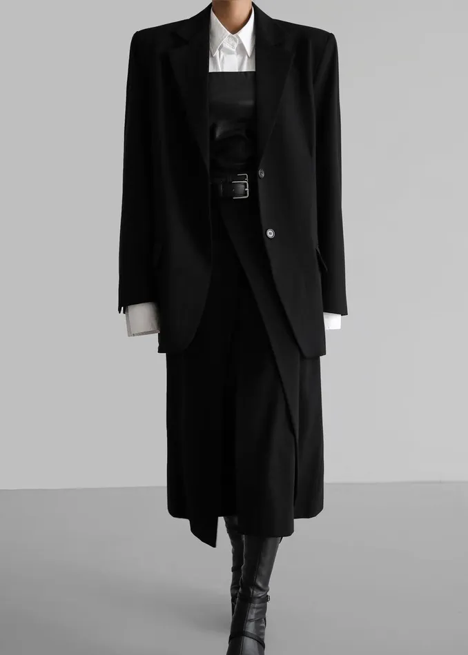 Andy Blazer 8211 Black Women The Frankie Shop Clothing