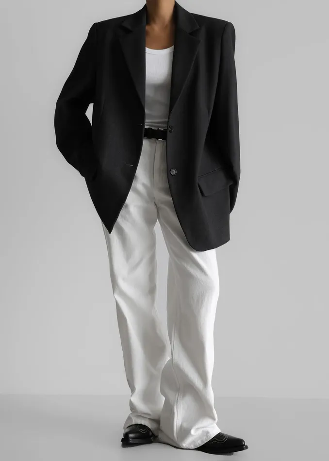 Andy Blazer 8211 Black Women The Frankie Shop Clothing