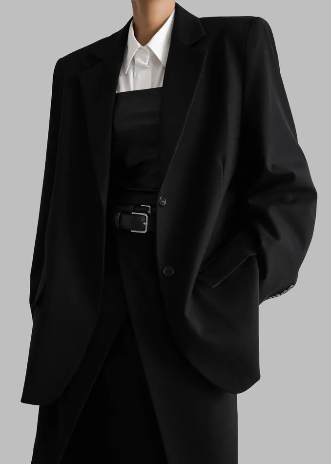 Andy Blazer 8211 Black Women The Frankie Shop Clothing