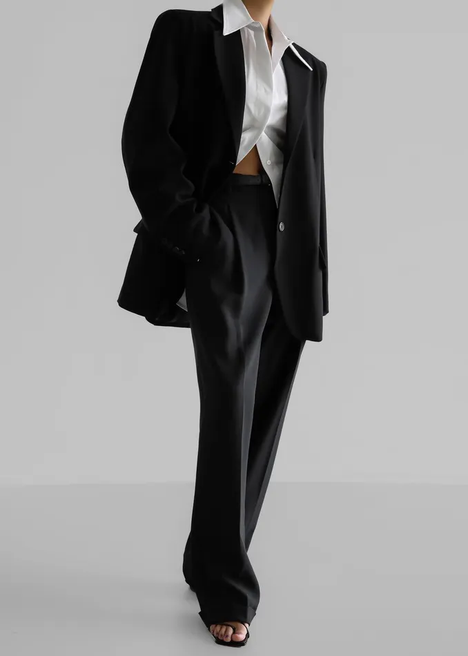 Andy Blazer 8211 Black Women The Frankie Shop Clothing