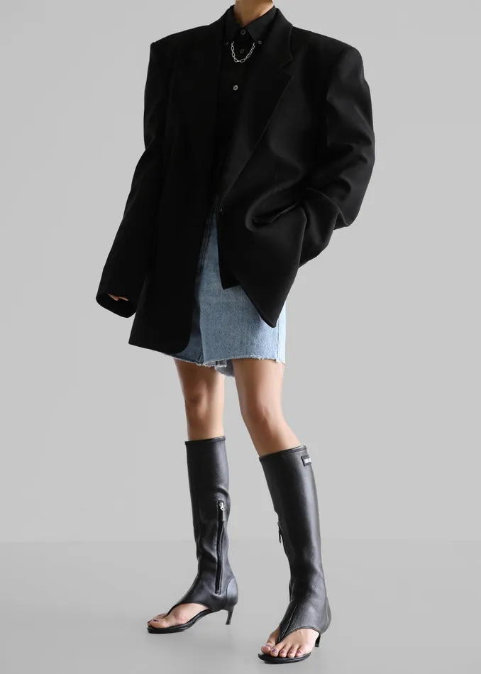 Andy Blazer 8211 Black Women The Frankie Shop Clothing