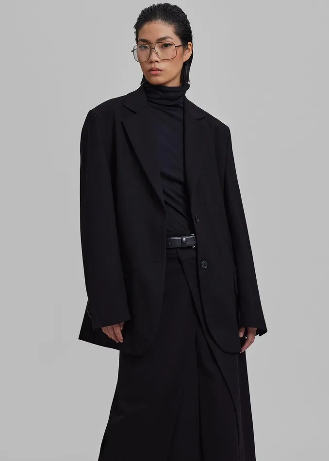 Andy Blazer 8211 Black Women The Frankie Shop Clothing