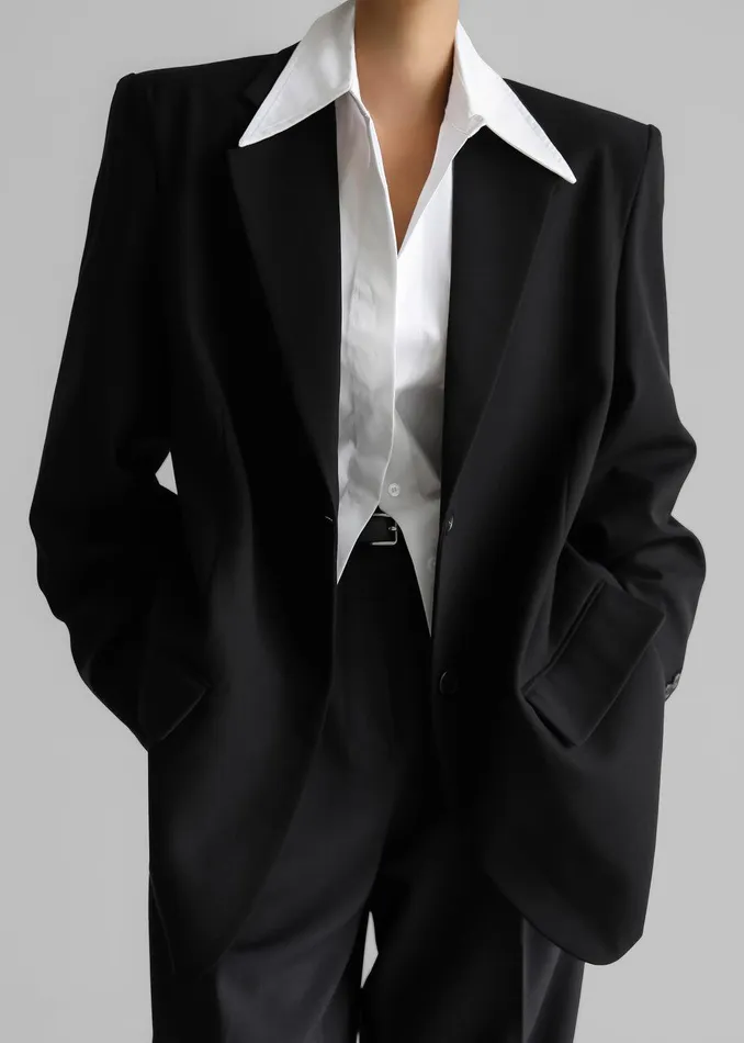 Andy Blazer 8211 Black Women The Frankie Shop Clothing