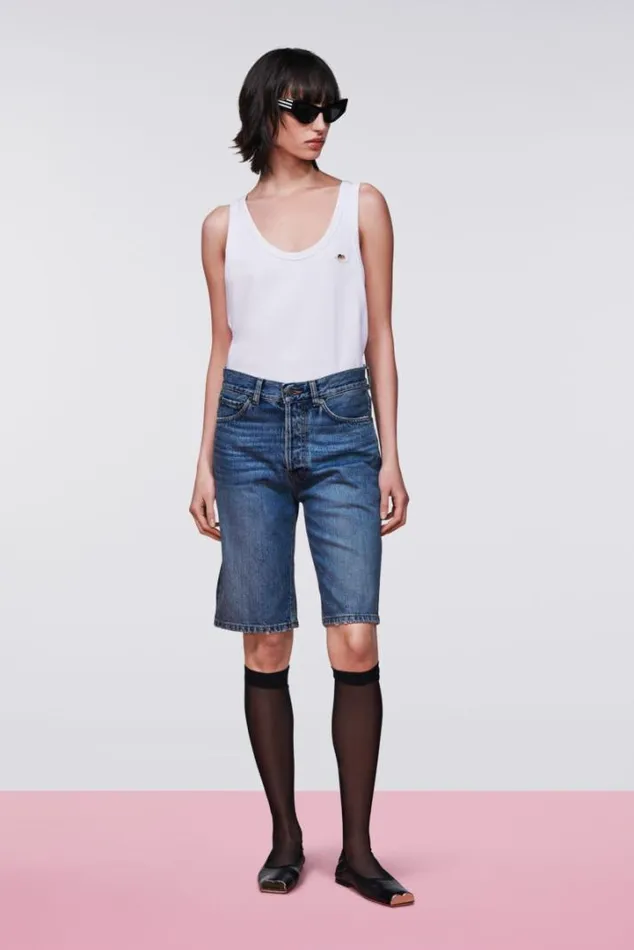 Angels Patch Tank Top White White Women Fiorucci