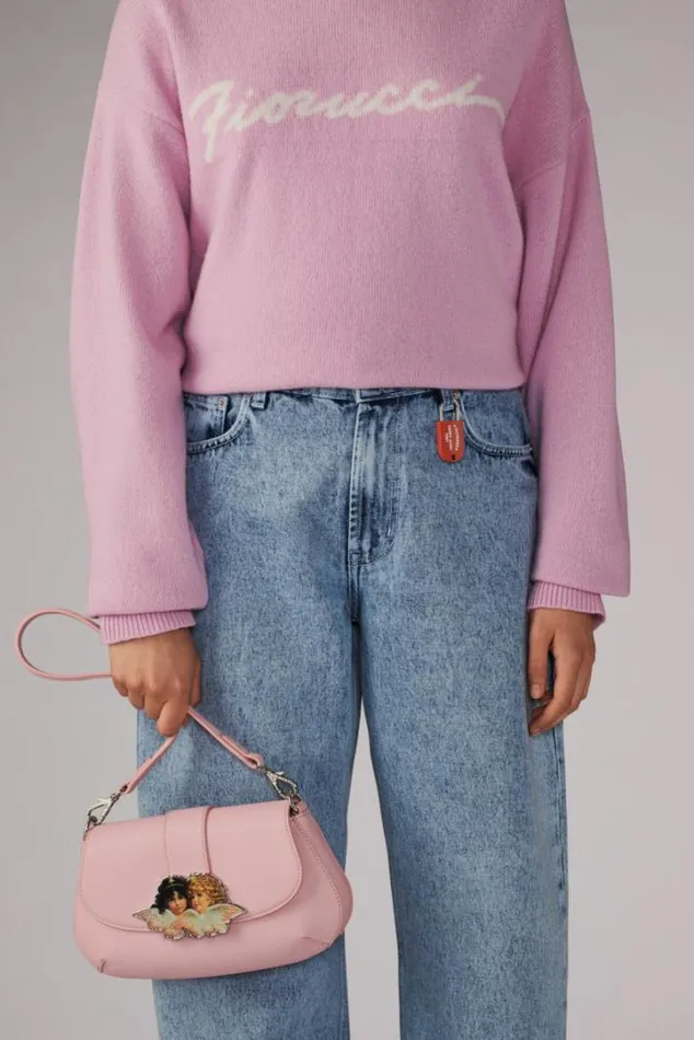 Angels Plaque Shoulder Bag Pink Pink Accessories Fiorucci Angels Plaque Shoulder Bag Pink Pink Accessories Fiorucci