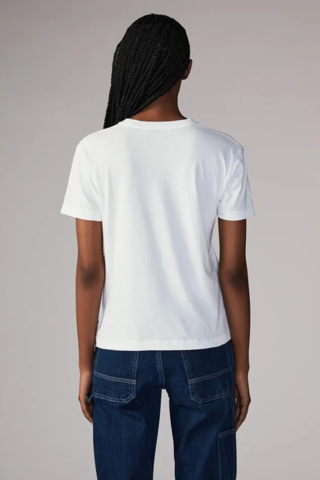 Angels Postcard TShirt White White Women Fiorucci Angels Postcard TShirt White White Women Fiorucci