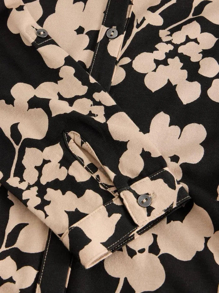 Annie Cotton Shirt Dress Black Print Women White Stuff Dresses Annie Cotton Shirt Dress Black Print Women White Stuff Dresses