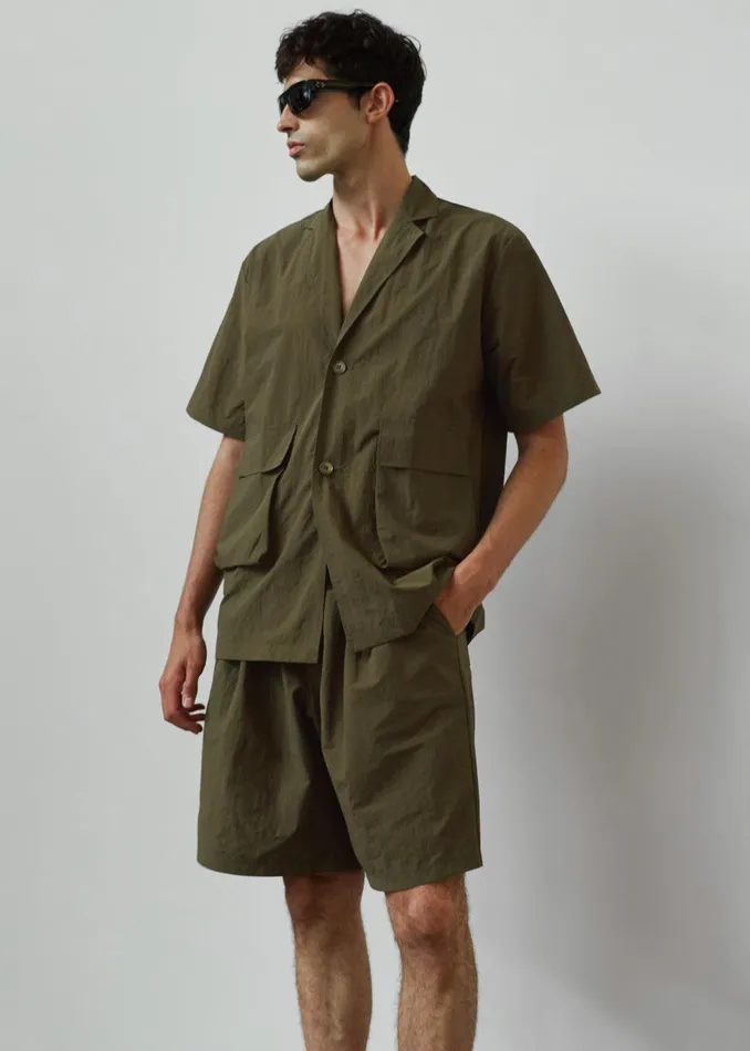 Axel Shirt 8211 Khaki Men The Frankie Shop Clothing