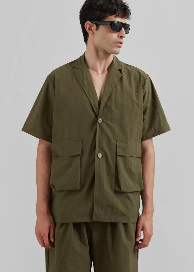 Axel Shirt 8211 Khaki Men The Frankie Shop Clothing