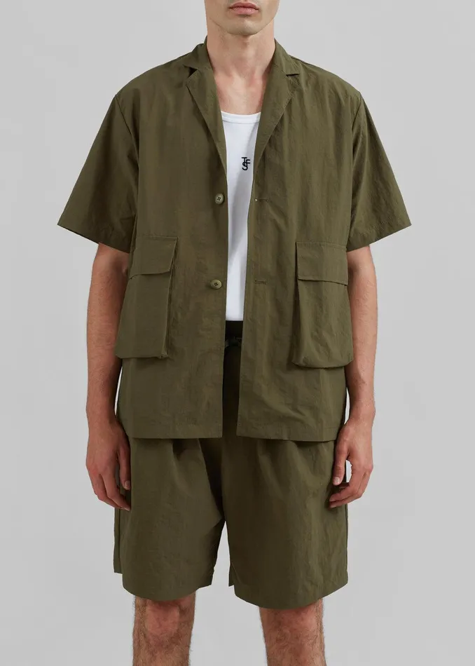 Axel Shirt 8211 Khaki Men The Frankie Shop Clothing