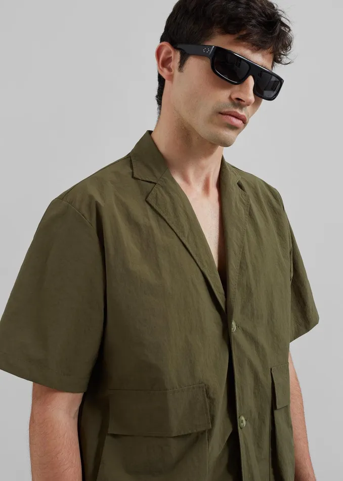 Axel Shirt 8211 Khaki Men The Frankie Shop Clothing