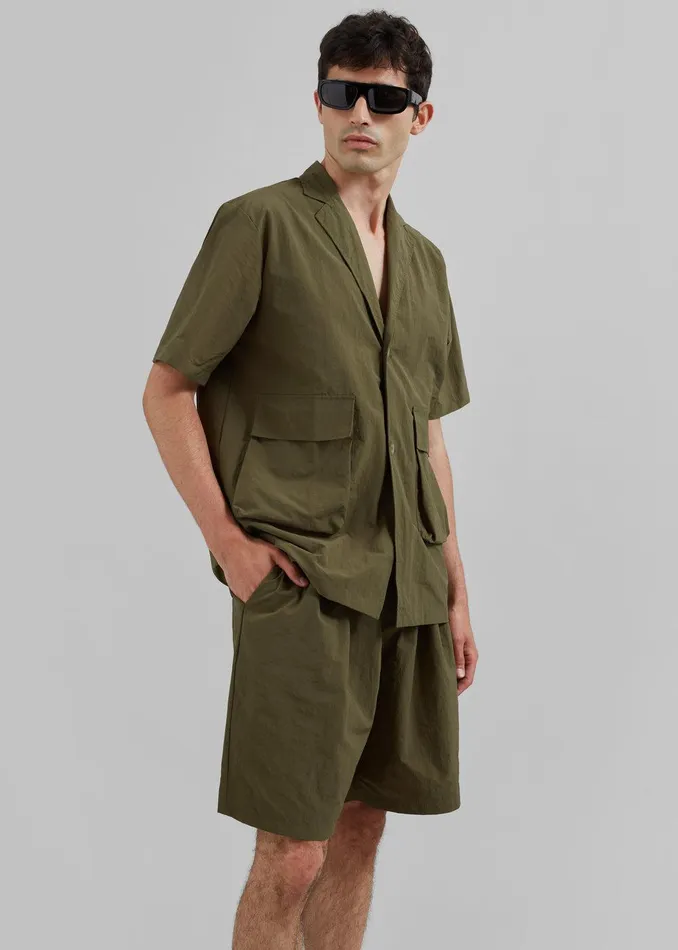 Axel Shorts 8211 Khaki Men The Frankie Shop Clothing