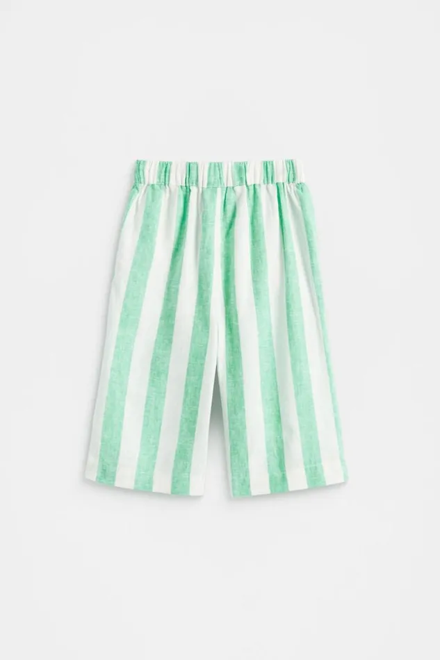 Baby Stripe Pull On Pant Pine Lime Seed Heritage Pants