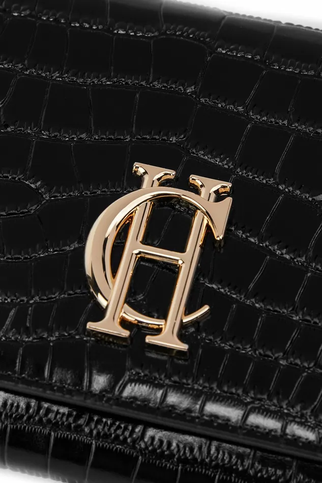Bags Womens Holland Cooper Highbury Clutch Bag Black Gold Bags Womens Holland Cooper Highbury Clutch Bag Black Gold