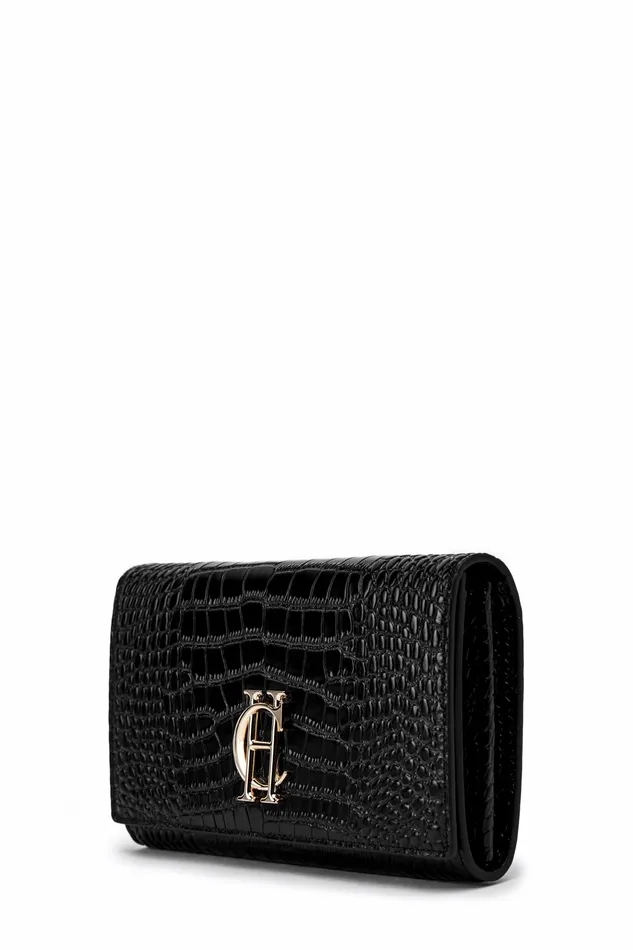 Bags Womens Holland Cooper Highbury Clutch Bag Black Gold Bags Womens Holland Cooper Highbury Clutch Bag Black Gold