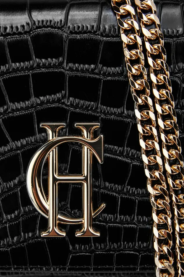 Bags Womens Holland Cooper Highbury Clutch Bag Black Gold Bags Womens Holland Cooper Highbury Clutch Bag Black Gold