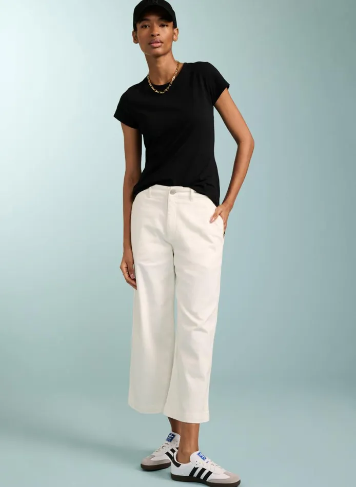 Baukjen Baukjen Essentials Organic Cotton Slim Tee Caviar Black Clothing