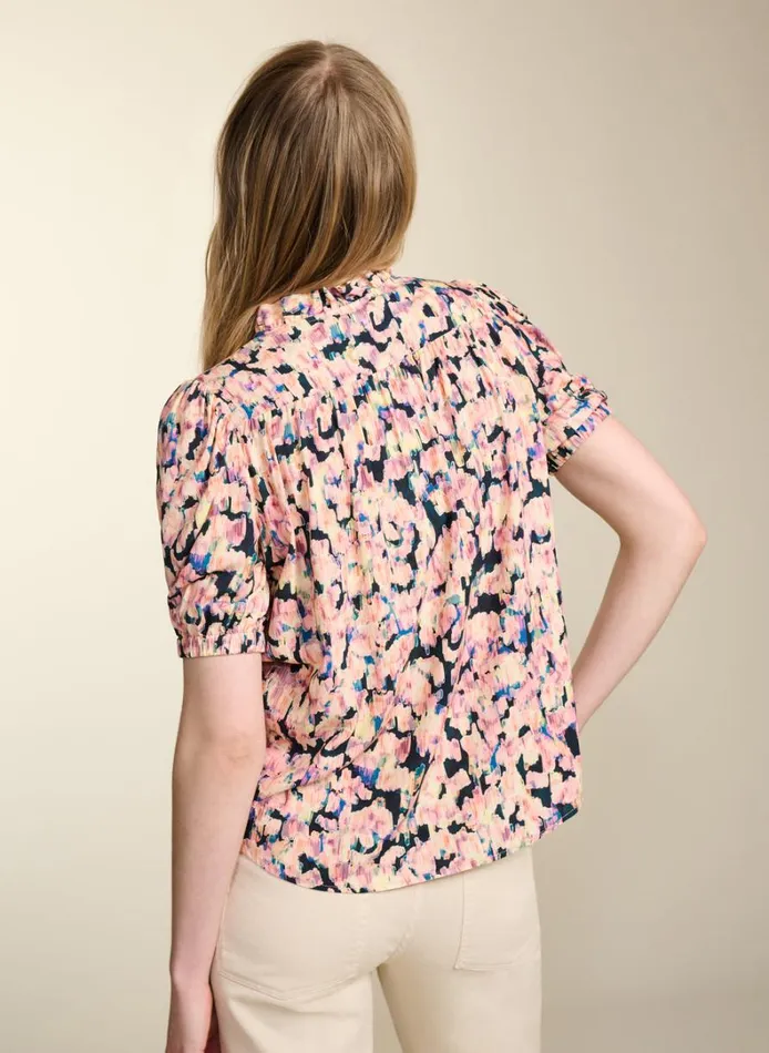 Baukjen Maria Blouse Pink Blur Clothing
