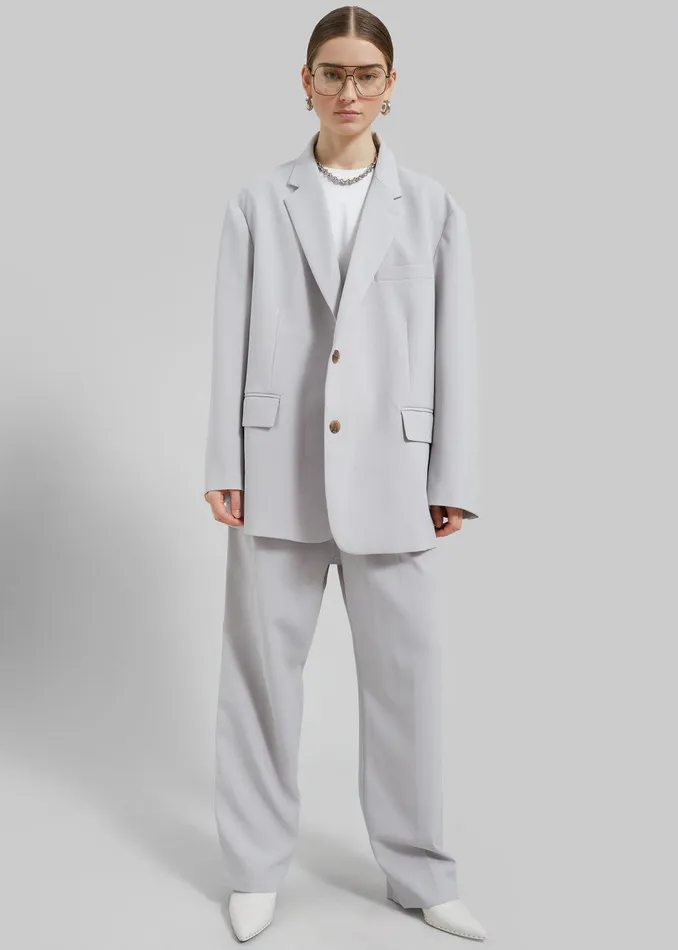 Bea Blazer 8211 Grey Women The Frankie Shop Clothing