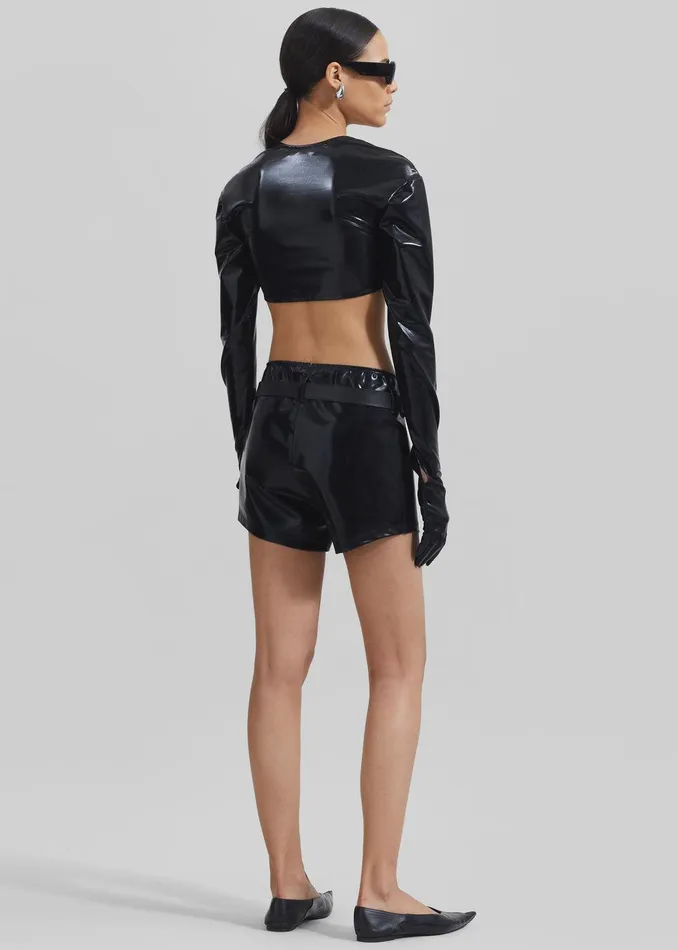 Beaufille Nikos Shorts 8211 Black Women The Frankie Shop Clothing
