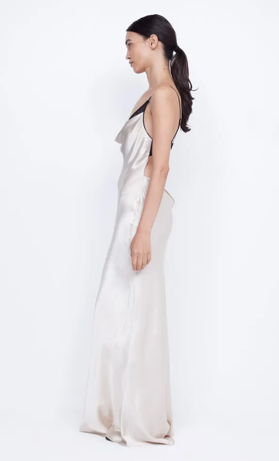 Bec Bridge ARABELLA BACKLESS DRESS 8211 SANDBLACK Women Maxi Dresses