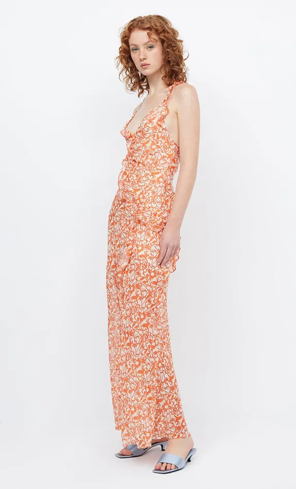 Bec Bridge FIREFLY FRILL MAXI DRESS 8211 FIESTA FLORAL Women Maxi Dresses