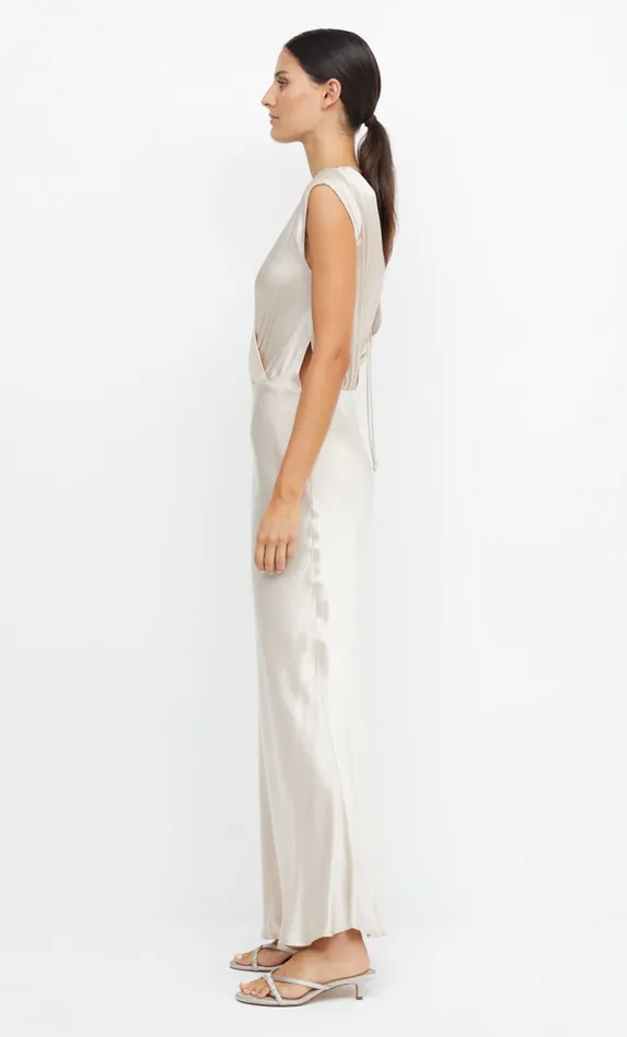 Bec Bridge MOON DANCE MAXI DRESS 8211 SAND Women Prom Dresses
