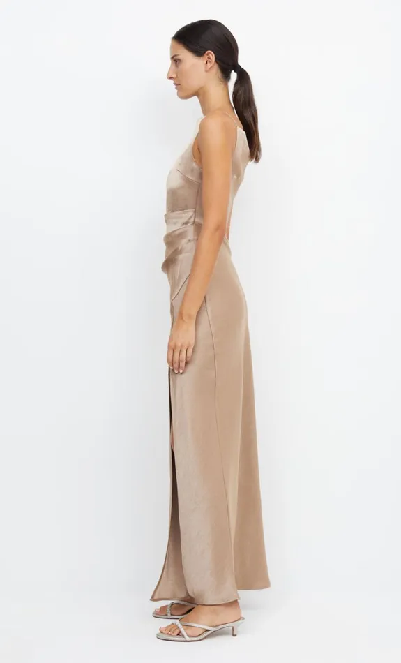 Bec Bridge THE DREAMER MAXI DRESS 8211 GOLDEN Women Maxi Dresses