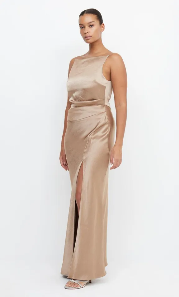 Bec Bridge THE DREAMER MAXI DRESS 8211 GOLDEN Women Maxi Dresses