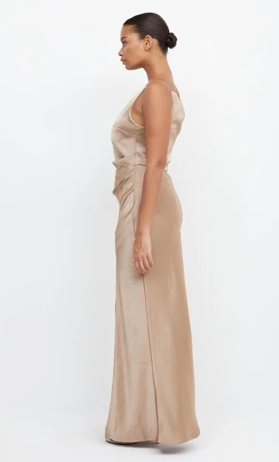 Bec Bridge THE DREAMER MAXI DRESS 8211 GOLDEN Women Maxi Dresses