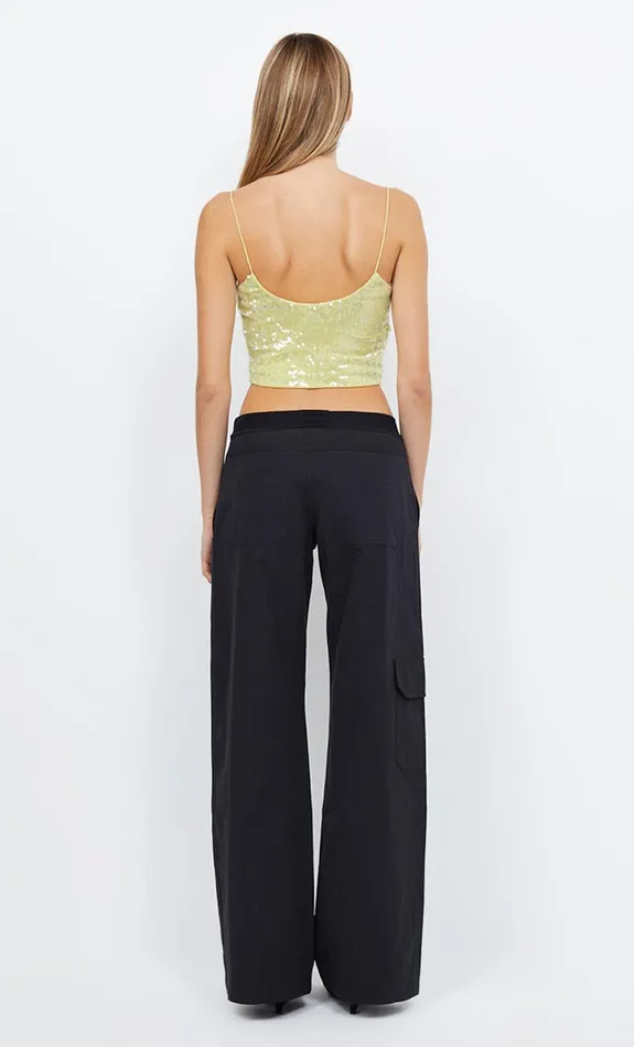 Bec Bridge VENUS SEQUIN TANK 8211 CITRUS Women Sleeveless