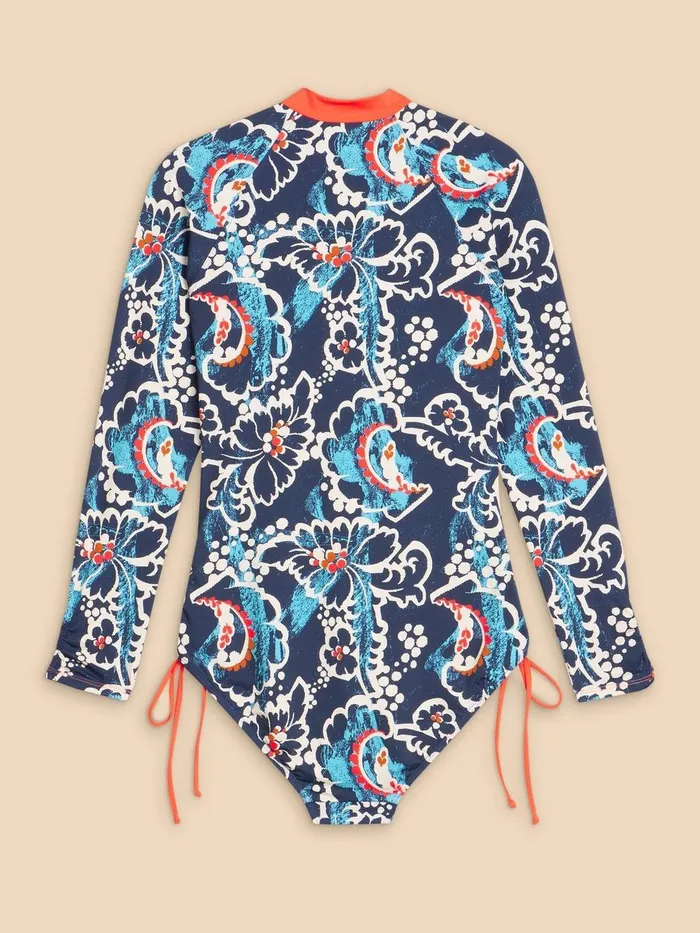 Berri Tummy Control Swimsuit Navy Multi Women White Stuff Swimwear Berri Tummy Control Swimsuit Navy Multi Women White Stuff Swimwear