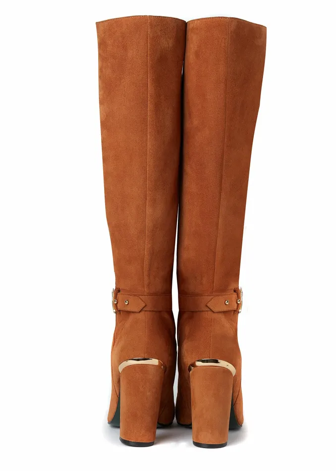 Bestsellers Marlborough Knee Boot Tan 8211 Holland Cooper Womens Bestsellers Marlborough Knee Boot Tan 8211 Holland Cooper Womens
