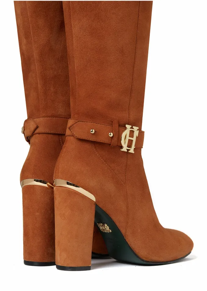 Bestsellers Marlborough Knee Boot Tan 8211 Holland Cooper Womens Bestsellers Marlborough Knee Boot Tan 8211 Holland Cooper Womens