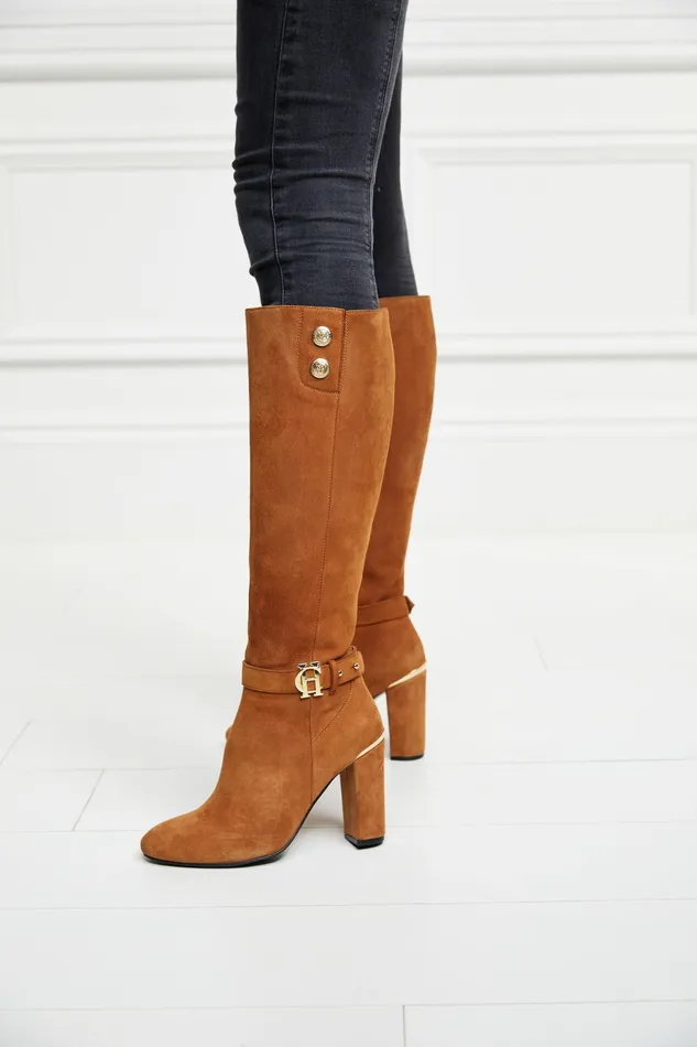 Bestsellers Marlborough Knee Boot Tan 8211 Holland Cooper Womens Bestsellers Marlborough Knee Boot Tan 8211 Holland Cooper Womens