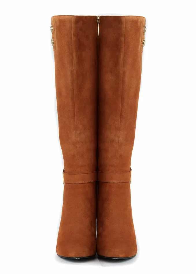 Bestsellers Marlborough Knee Boot Tan 8211 Holland Cooper Womens Bestsellers Marlborough Knee Boot Tan 8211 Holland Cooper Womens