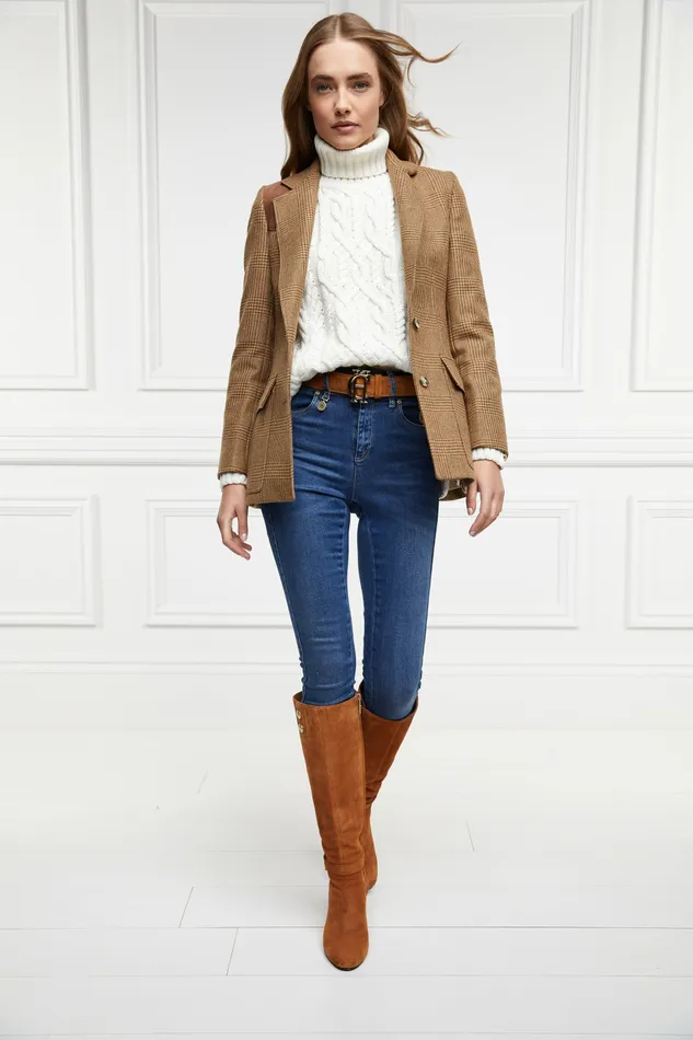 Bestsellers Marlborough Knee Boot Tan 8211 Holland Cooper Womens Bestsellers Marlborough Knee Boot Tan 8211 Holland Cooper Womens