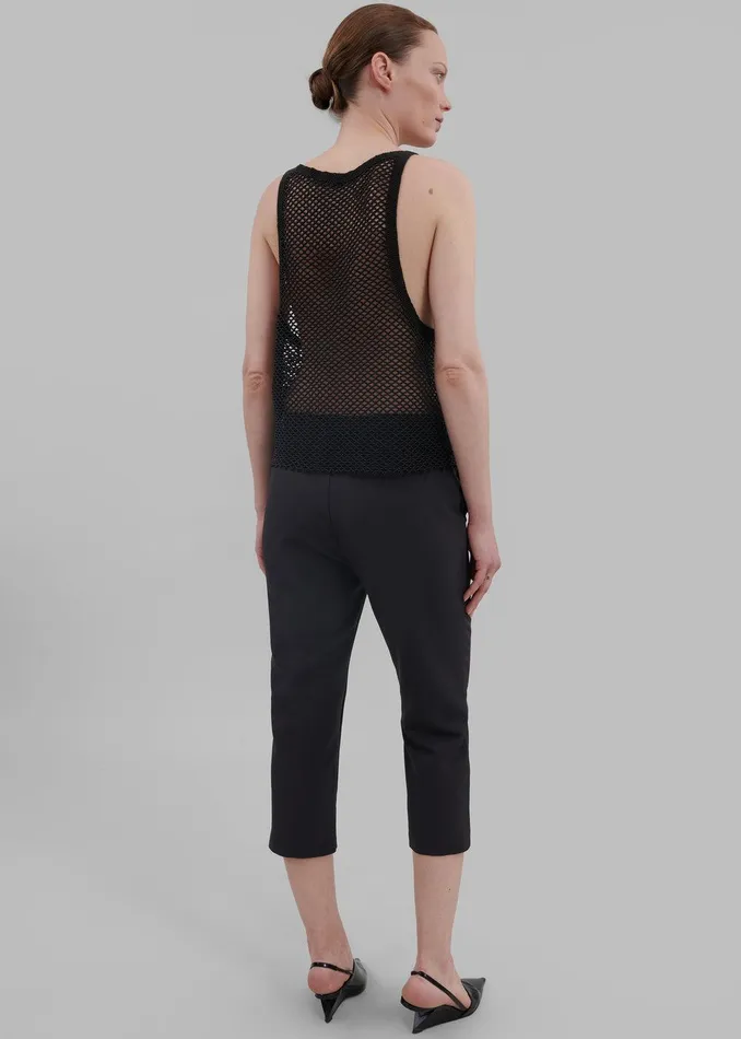 Bevza Beaded Tank Top 8211 Black Women The Frankie Shop Clothing
