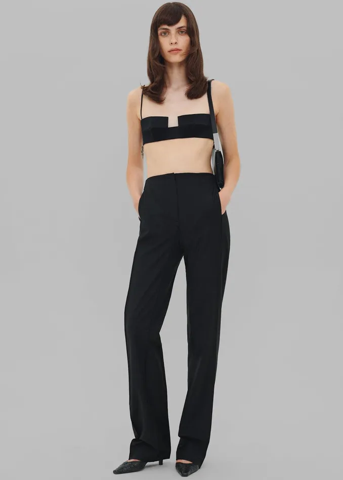 Bevza Square Bra 8211 Black Women The Frankie Shop Clothing