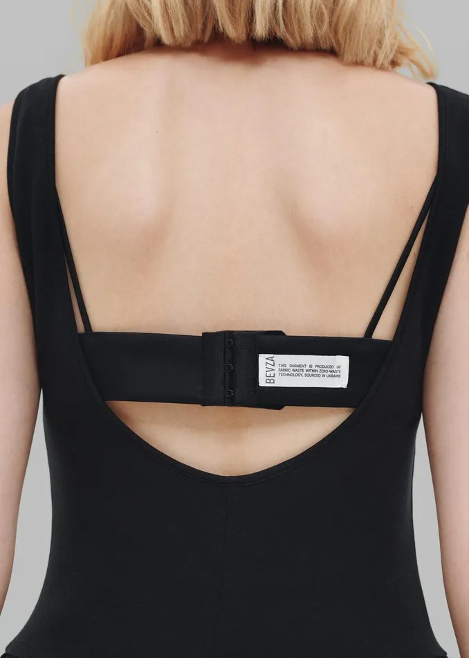 Bevza Square Bra 8211 Black Women The Frankie Shop Clothing