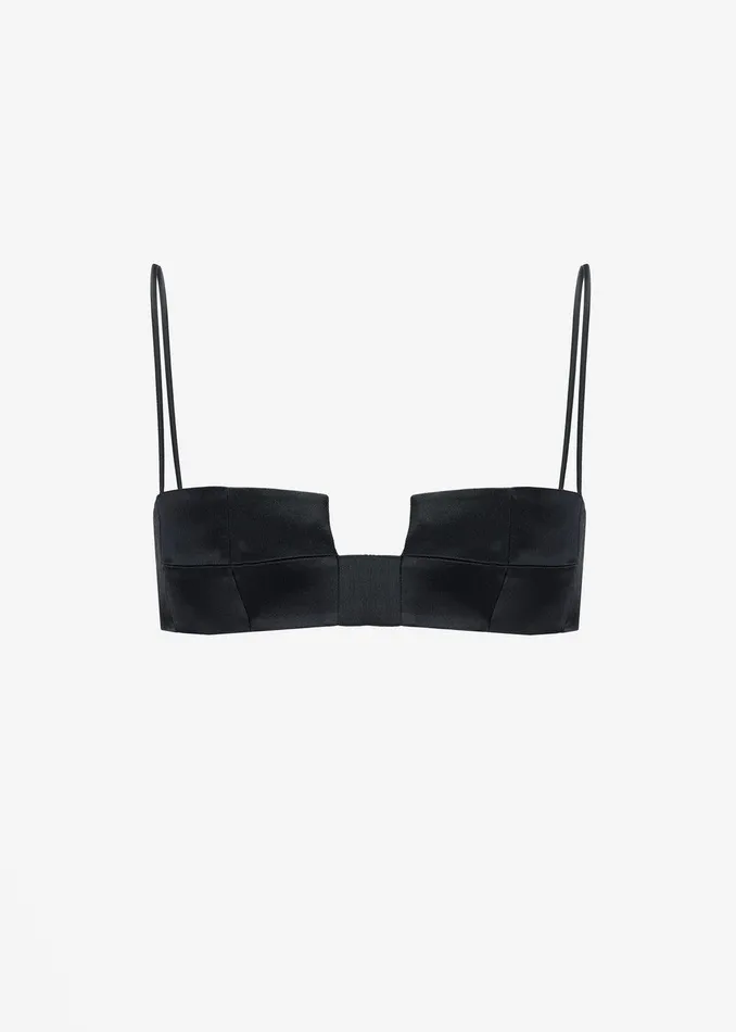Bevza Square Bra 8211 Black Women The Frankie Shop Clothing
