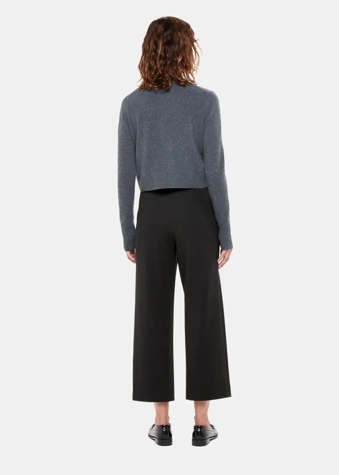 Black Camilla Wide Leg Trouser Women Whistles Tailoring
