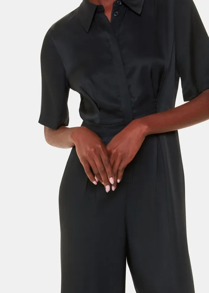 Black Edina Jumpsuit Women Whistles Jumpsuits
