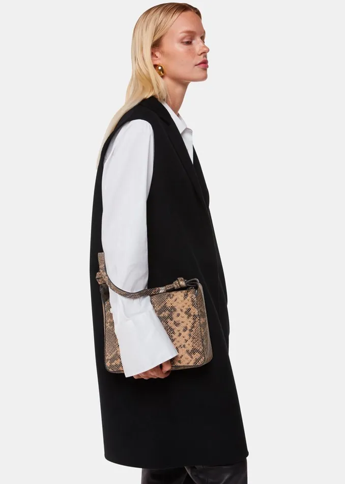 Black Eve Double Face Waistcoat Women Whistles Coats and Jackets