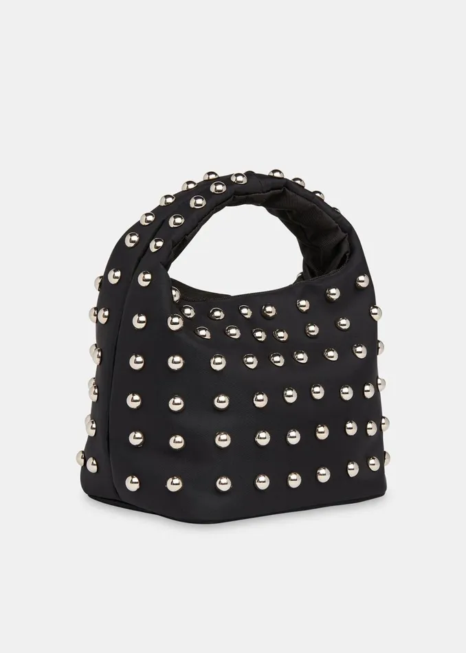 Black Luz Studded Mini Bag Women Whistles Small Bags and Clutches