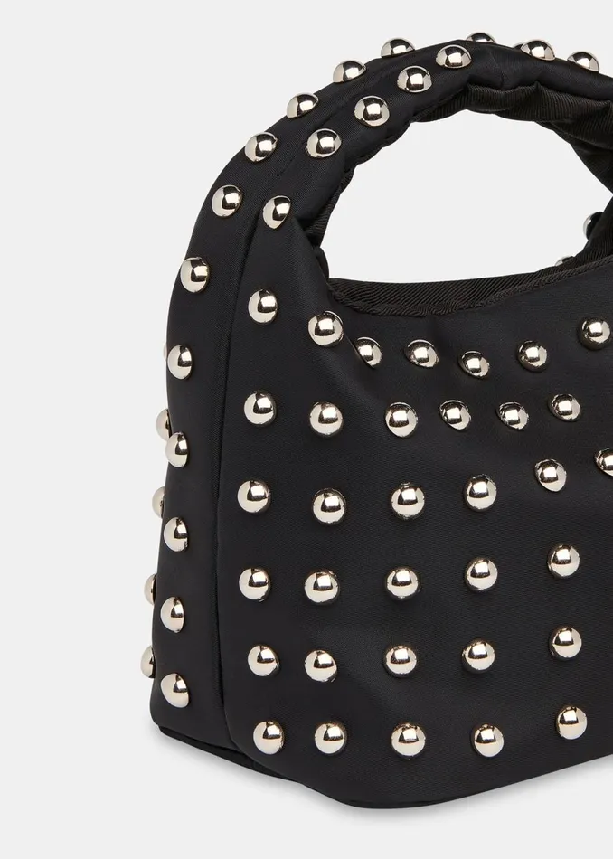 Black Luz Studded Mini Bag Women Whistles Small Bags and Clutches
